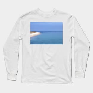 Sea and beach of Herm, Channel Islands Long Sleeve T-Shirt